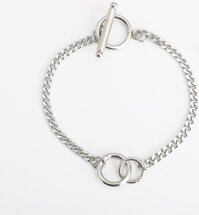 Vòng tay lắc tay nam nữ vòng tròn unisex - Mẫu 1