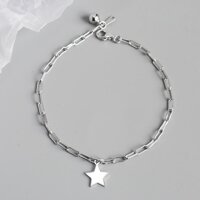 Vòng tay lắc tay ngôi sao may mắn unisex - Mẫu 1