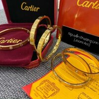 Vòng tay | lắc tay titan catier nam nữ siêu Hot - Đeo vòng đôi (titan không đen gỉ)