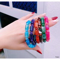 vòng tay lu đá mắt mèo 8 ly