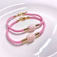 VÒNG TAY LU THỐNG ĐÁ XÀ CỪ HỒNG MAGANO CALCITE