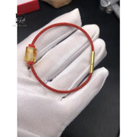 Vòng tay lu thống hổ phách tự nhiên HANMYNGHE