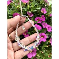 Vòng Tay Lucky Stars Trắng 8ly