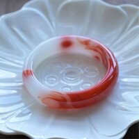 Vòng tay mã não đỏ cao cấp phong cách cổ xưa Vòng Tay Hoa Văn lụa Vòng tay ngọc bích lớn nhỏ màu xanh lá cây Vòng tay ngọc bích dải rộng và hẹp