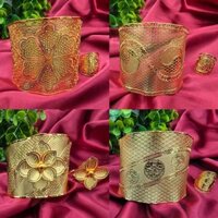Vòng Tay Mạ Vàng 24k Dubai Cô Dâu Indonesia Nhật Bản Nữ Cưới Cát Vàng Vòng Tay Trang Sức