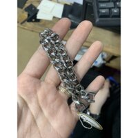 VÒNG TAY MẮT XÍCH UNISEX/ CHẤT LIỆU THÉP Y TẾ