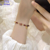 Vòng tay may mắn hình chuối táo, hạt dâu tây, phong cách Trung Quốc, thu thập tài lộc, vòng tay Pixiu, thẩm mỹ cao