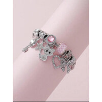 Vòng tay mèo hồng y2k độc đáo