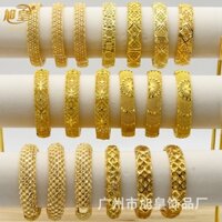 Vòng tay mở rộng nữ Dubai mạ vàng 24k Indonesia Trang sức thời trang cưới cô dâu Nhật Bản
