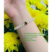 Vòng tay moon mik bánh xe lu thống charm bạc si tỉnh điện