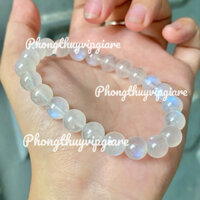 Vòng tay moon stone size 8mm ánh xánh siêu đẹp