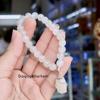 Vòng tay moonstone mix charm lu thống