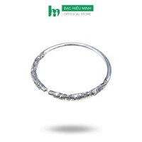 Vòng Tay Nam Gậy Như Ý Bạc Ta Nguyên Chất S99 Bản 5mm Đặc BẠC HIỂU MINH LTN047