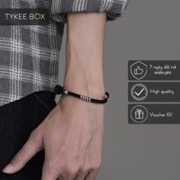 Vòng Tay Nam Handmade Charm Bạc Lò Xo Phong Cách Cá Tính - Tykee Box Springs