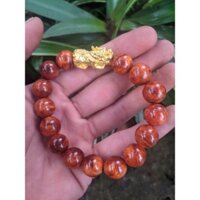 Vòng tay nam nữ tỳ hưu gỗ nu huyết long
