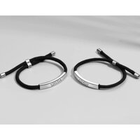 Vòng tay nam nữ unisex khắc tên