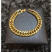 Vòng Tay Nam Xích Nam Tính Mạ Vàng 18K + TẶNG LÁ BỒ ĐỀ MAY MẮN TÀI LỘC ĐỂ VÍ ĐIỆN THOẠI