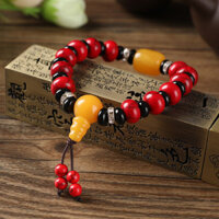 Vòng tay ngọc lam phong cách Tây Tạng bán buôn phụ kiện văn hóa khu du lịch dân tộc Tây Tạng quảng bá vòng tay ngọc lam giả