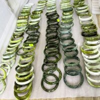 Vòng tay ngọc thật giá sỉ của Xưởng Chế Tác Đá Phong Thủy Mỹ Nghệ An An nhiều màu nhiều size