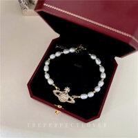 Vòng Tay Ngọc Trai Nước Ngọt Phong Cách Pháp