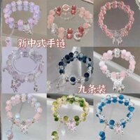 vòng tay ngọc vòng cặp Vòng tay bướm pha lê vòng tay giá trị cao bên học sinh vòng tay trẻ em nữ bạn gái tình bạn vòng tay cổ tích hai ba bốn người