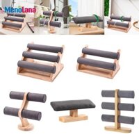 Vòng Tay Nhung Hiển Thị Đứng Đồng Hồ Giá Đỡ Dây Chuyền Giá Đỡ Trang Sức Hiển Thị Bề Mặt Mịn Đạo Cụ Chụp Ảnh Phong Cách