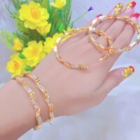 Vòng tay nữ kiểu mạ vàng 18k-VM69