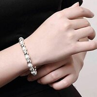 Vòng tay nữ | Lắc tay bạc cho nữ dạng bi tròn thời trang thanh lịch