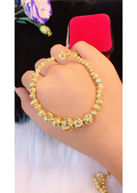 Vòng Tay Nữ Mạ Vàng 18K Kiểu Hạt Châu