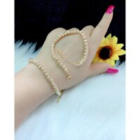 Vòng tay nữ mạ vàng 18k mã PT029