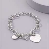 Vòng tay nữ mắc xích mặt trái tim