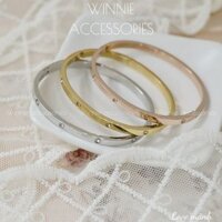 Vòng tay nữ Titan Love mảnh