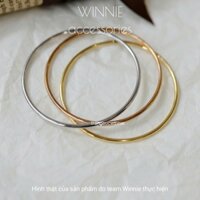 Vòng tay nữ titan Tròn