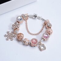Vòng tay pandora chùm mix charm