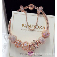Vòng tay Pandora ngôi sao/Mặt trăng/chim cú, ngọc trai pha lê, vận chuyển thả fdd66 LCK