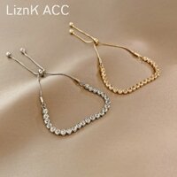 Vòng tay pha lê cao cấp cho phụ nữ, thiết kế niche mùa hè, sang trọng nhẹ nhàng, vòng tay đơn giản cho bạn bè, mẫu mới 2021