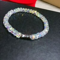 Vòng Tay Pha Lê Cao Cấp Hạt 6ly sáng đẹp lấp lánh