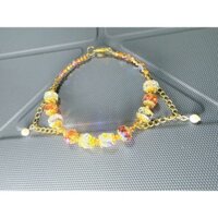 Vòng Tay Pha Lê Swarovski Handmade (Ngọc Trai, Bánh Cam, Nón, Lựu, Charm)