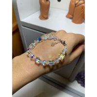 Vòng Tay Pha Lê Swarovski vuông cao cấp