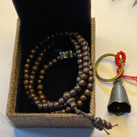 Vòng tay phong thủy 108 hạt gỗ tự nhiên cao cấp - vòng gỗ 108 hạt độc đáo thể hiện phong cách riêng của bạn