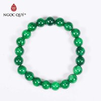 Vòng tay phong thủy đá cẩm thạch sơn thủy mệnh hỏa , mộc - Ngọc Quý Gemstones - 8mm