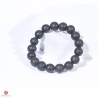 Vòng tay Phong Thủy đá Nham Thạch tự nhiên 100 - đem tới giấc ngủ ngon - Hợp mệnh Thủy, Mộc - Nhiều kích thước lựa chọn  VietGemstones   - 12mm - 16cm