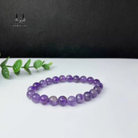 Vòng tay phong thuỷ đá thạch anh tím tự nhiên HANMYNGHE