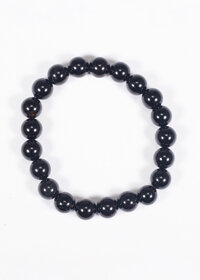 Vòng tay phong thủy đá obsidian mệnh thủy , kim - Ngọc Quý Gemstones - 8mm