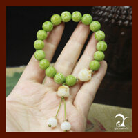 VÒNG TAY RỄ BỒ ĐỀ XANH MIX CHARM MÈO MAY MẮN | VÒNG TAY XANH MIX CHARM MÈO