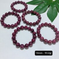 Vòng Tay Ruby Nam Phi 3A Size 7-13mm Mới Về