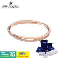 Vòng tay Swarovski TWIST Vòng tay kỷ niệm thông minh Staggered Nữ Vòng tay bạc Mặt dây chuyền Vòng tay nữ Vòng tay bạn gái Vòng tay dễ thương Trang sức pha lê Vòng tay nữ Vòng tay bằng thép không gỉ Vòng tay có thể điều chỉnh Vòng tay quà tặng Tình bạn Sw