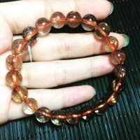 Vòng tay thạch anh tóc nâu đỏ Vip