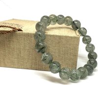 Vòng Tay Thạch Anh Tóc Xanh 5A Kateda - 10mm