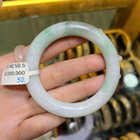 Vòng tay thạch cẩm trắng lý thiên nhiên - Tặng kèm kiểm định - Trang sức phong thủy thời trang 2025